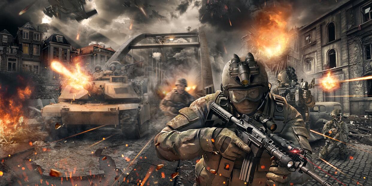 大型軍事戰(zhàn)爭(zhēng)游戲大全