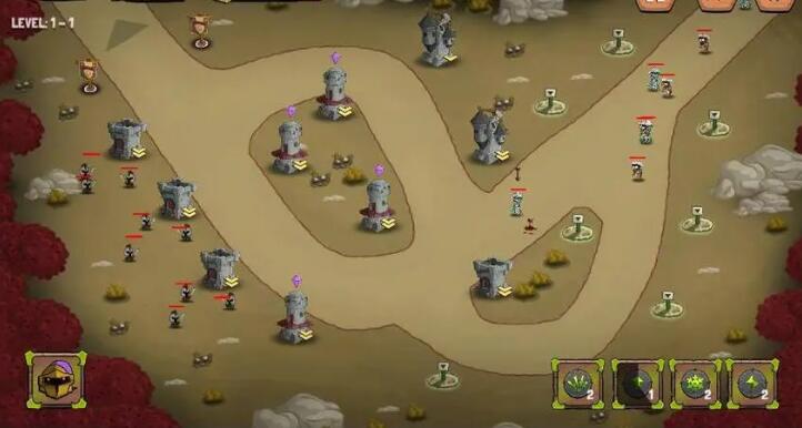 城堡塔防游戲大全