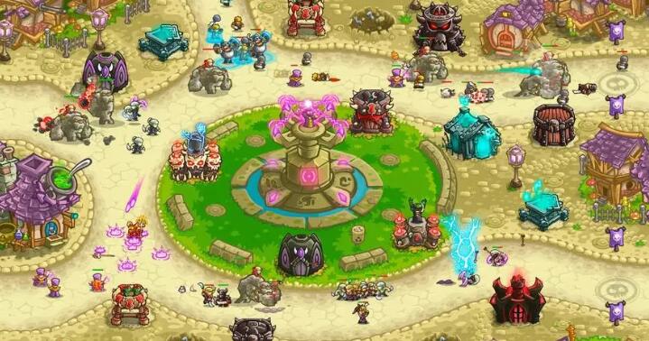 能升級(jí)炮塔的塔防游戲大全