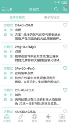 化學(xué)方程式（1）
