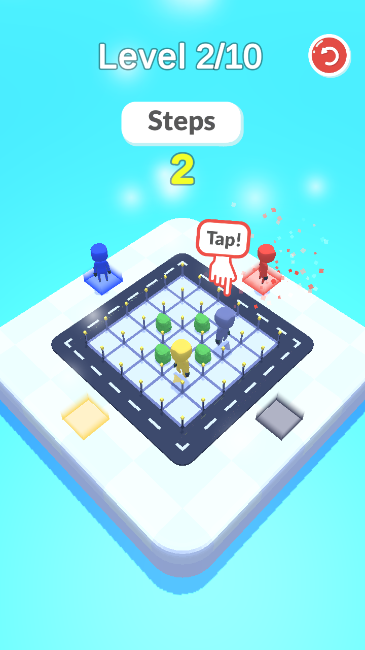 棋盤小人格斗（2）