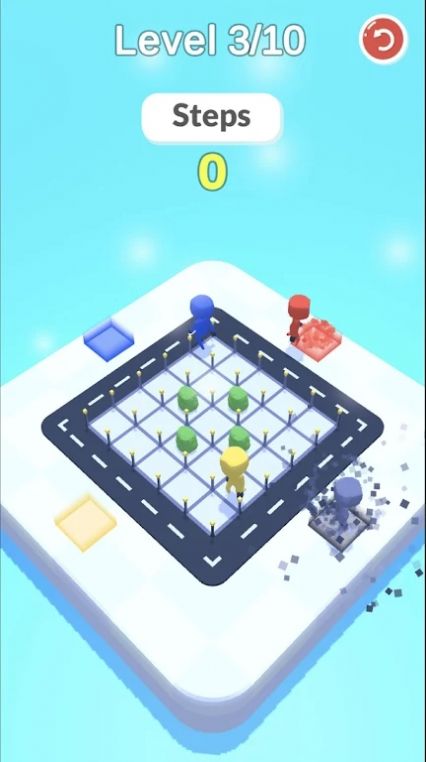 棋盤小人格斗（0）