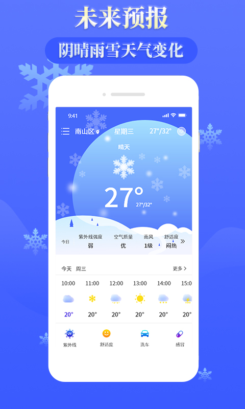 雨时天气预报（3）