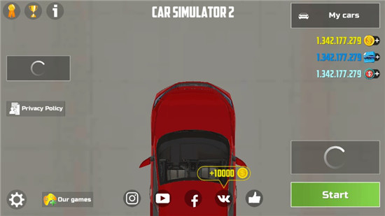 汽車模擬器2無限金幣（0）