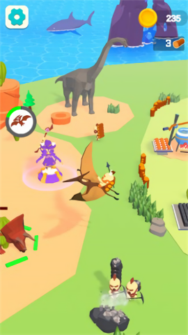 建設(shè)恐龍島（2）