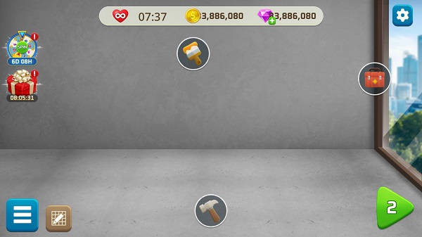 我的家居設計現(xiàn)代城市無限金幣（3）