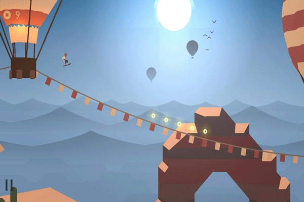 雪地滑翔機（2）