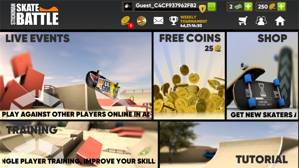 火柴人滑板對決中文版（0）