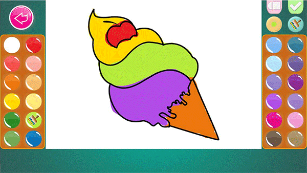 兒童涂色畫畫（2）