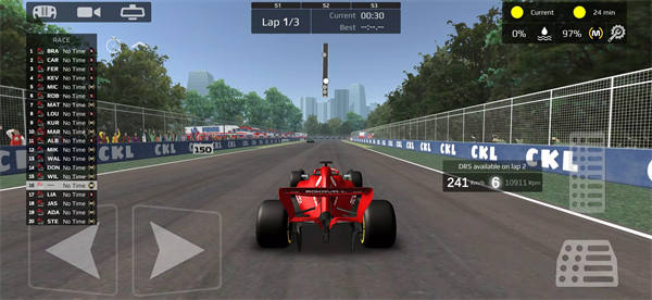 真实方程式赛车模拟（1）